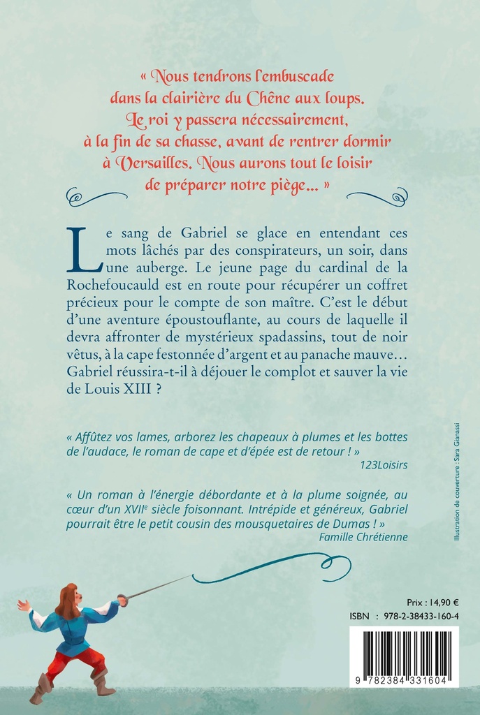 En garde, Gabriel ! - Tome 1 - Le spadassin de l'ombre