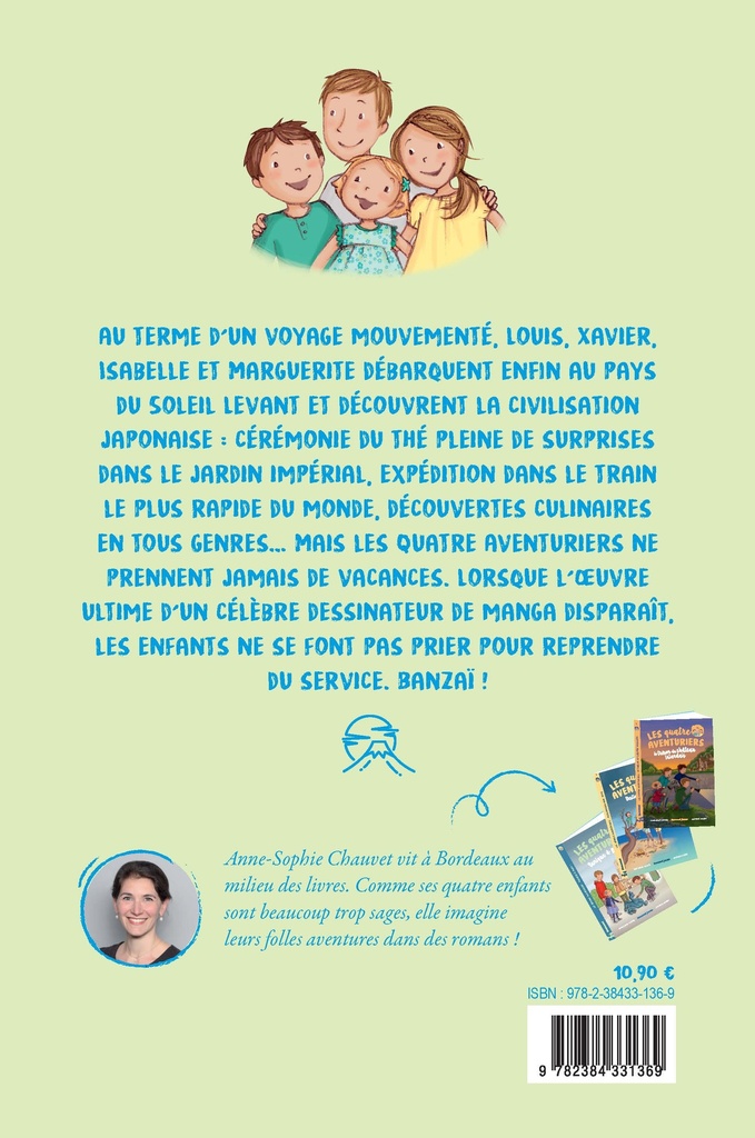 Les Quatre Aventuriers - Tome 9 - Tribulations au Japon