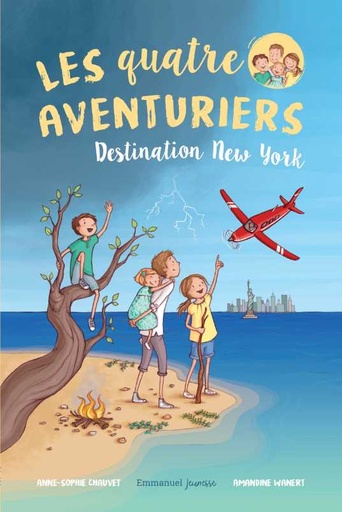 Les Quatre Aventuriers - T.01 - Destination New York